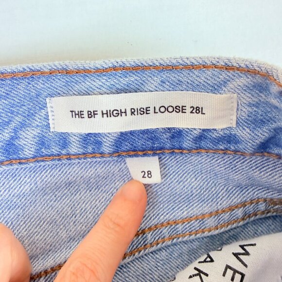 Aritzia Denim Forum “The BF High Rise Loose” Jeans – Size 28 - Picture 10 of 14